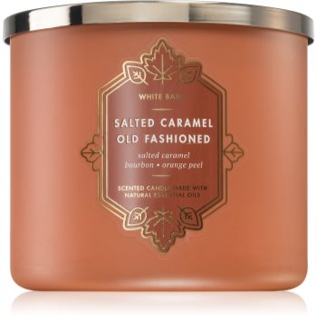 Bath & Body Works Salted Caramel Old Fashioned lumânare parfumată