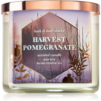 Bath & Body Works Harvest Pomegranate lumânare parfumată I.