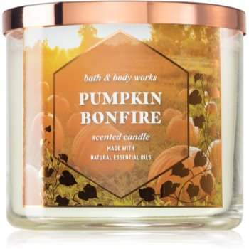 Bath & Body Works Pumpkin Bonfire lumânare parfumată