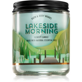 Bath & body works lakeside morning lumânare parfumată i.