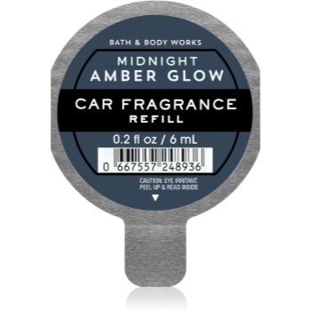Bath & Body Works Midnight Amber Glow parfum pentru masina + refill