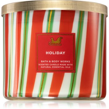 Bath & body works holiday lumânare parfumată i.