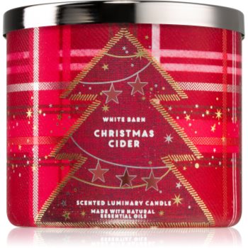 Bath & body works christmas cider lumânare parfumată
