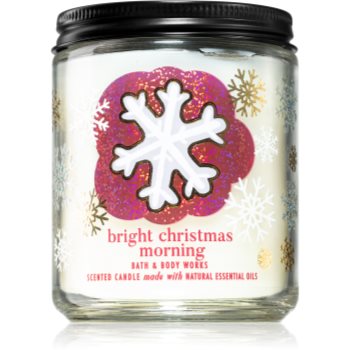 Bath & body works bright christmas morning lumânare parfumată iii