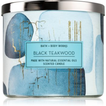 Bath & Body Works Black Teakwood Lumanare Parfumata I.
