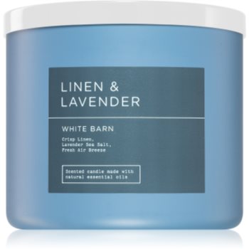 Bath & Body Works Linen and Lavender lumânare parfumată