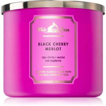 Bath & Body Works Black Cherry Merlot lumânare parfumată