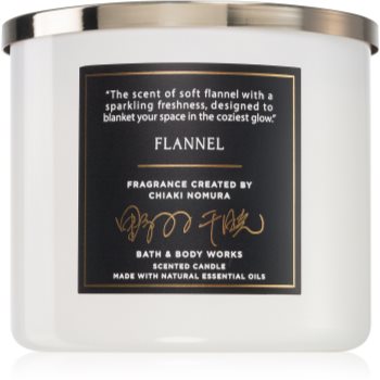 Bath & Body Works Flannel lumânare parfumată