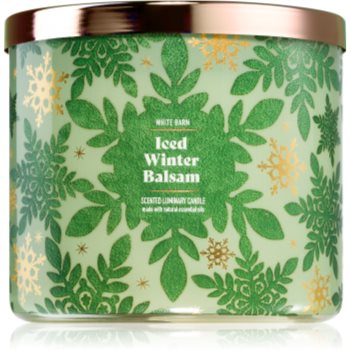 Bath & Body Works Iced Winter Balsam lumânare parfumată