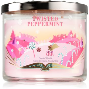 Bath & Body Works Twisted Peppermint lumânare parfumată