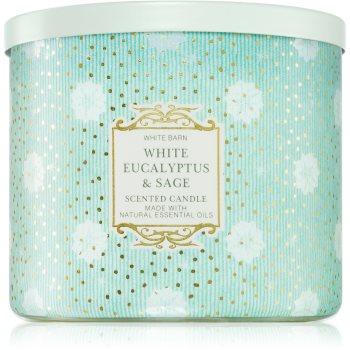 Bath & Body Works White Eucalyptus & Sage lumânare parfumată