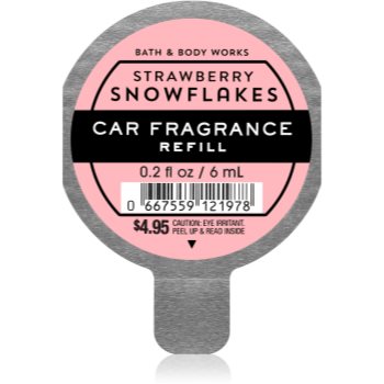 Bath & Body Works Strawberry Snowflakes parfum pentru masina rezervă