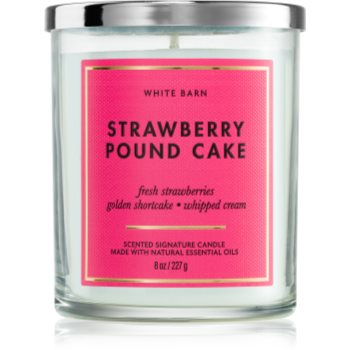Bath & Body Works Strawberry Pound Cake lumânare parfumată