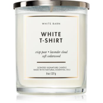 Bath & Body Works White T-Shirt lumânare parfumată