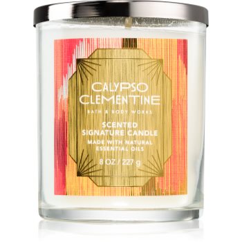 Bath & Body Works Calypso Clementine lumânare parfumată