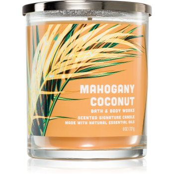 Bath & Body Works Mahogany Coconut lumânare parfumată