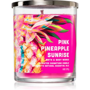 Bath & Body Works Pink Pineapple Sunrise lumânare parfumată