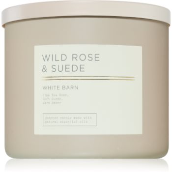 Bath & Body Works Wild Rose & Suede lumânare parfumată