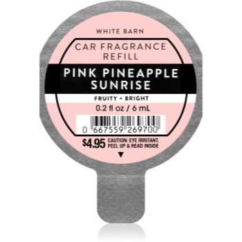 Bath & Body Works Pink Pineapple Sunrise parfum pentru masina rezervă