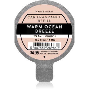 Bath & Body Works Warm Ocean parfum pentru masina rezervă