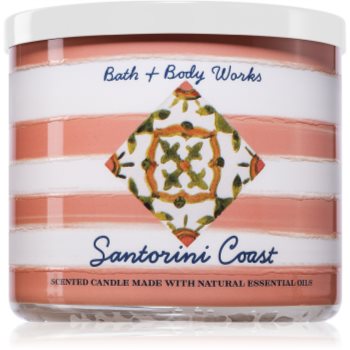 Bath & Body Works Santorini Coast lumânare parfumată