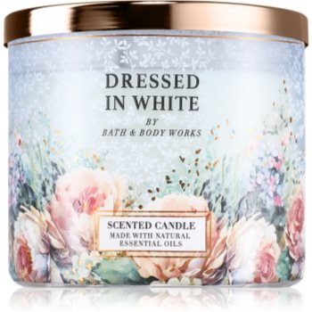 Bath & Body Works Dressed in White lumânare parfumată