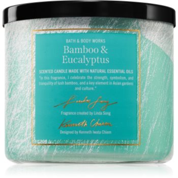 Bath & Body Works Bamboo & Eucalyptus lumânare parfumată