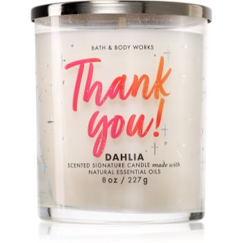 Bath & Body Works Dahlia lumânare parfumată