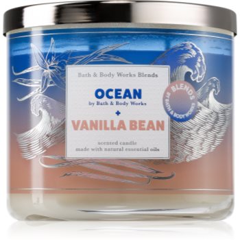 Bath & Body Works Ocean + Vanilla Bean lumânare parfumată