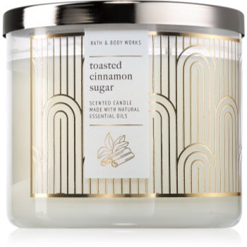 Bath & Body Works Toasted Cinnamon Sugar lumânare parfumată