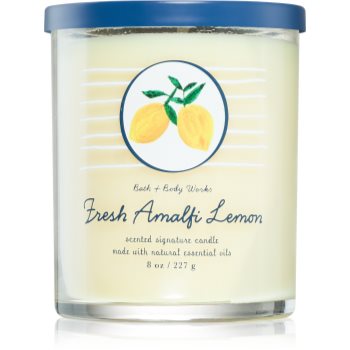 Bath & Body Works Fresh Amalfi Lemon lumânare parfumată