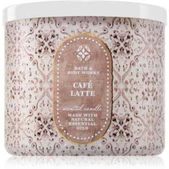 Bath & Body Works Café Latte lumânare parfumată