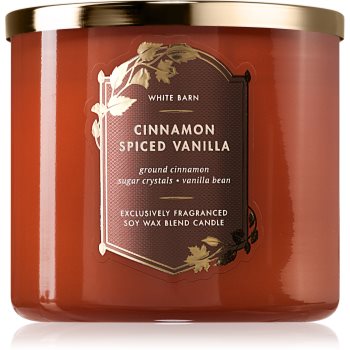 Bath & Body Works Cinnamon Spiced Vanilla lumânare parfumată