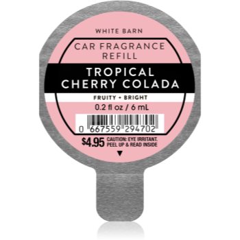 Bath & Body Works Tropical Cherry Colada parfum pentru masina rezervă