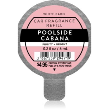 Bath & Body Works Poolside Cabana parfum pentru masina rezervă