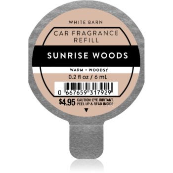 Bath & Body Works Sunrise Woods parfum pentru masina rezervă