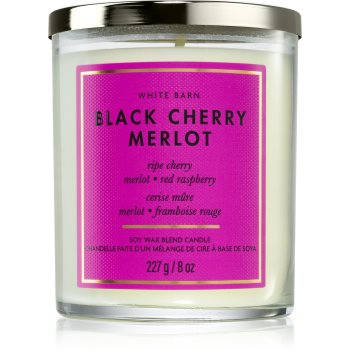 Bath & Body Works Black Cherry Merlot lumânare parfumată