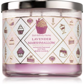 Bath & Body Works Lavender Marshmallow lumânare parfumată