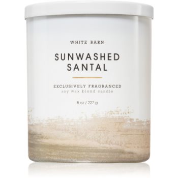 Bath & Body Works Sunwashed Santal lumânare parfumată