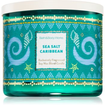 Bath & Body Works Sea Salt Caribbean lumânare parfumată