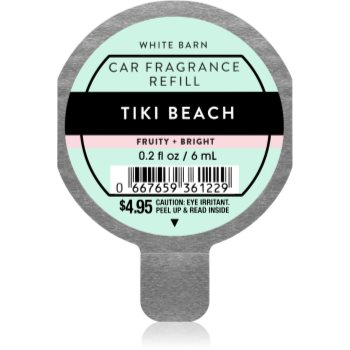 Bath & Body Works Tiki Beach parfum pentru masina rezervă