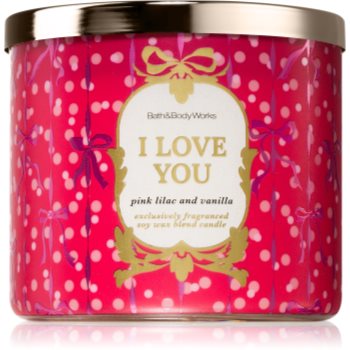 Bath & Body Works I Love You lumânare parfumată