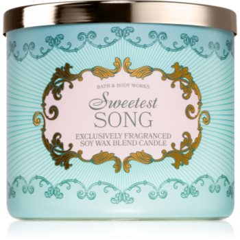 Bath & Body Works Sweetest Song lumânare parfumată