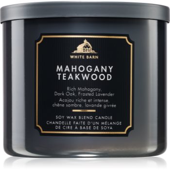Bath & Body Works Mahogany Teakwood aроматична свічка 411 гр