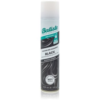 Batiste Colour Dry Shampoo Black șampon uscat pentru părul închis la culoare