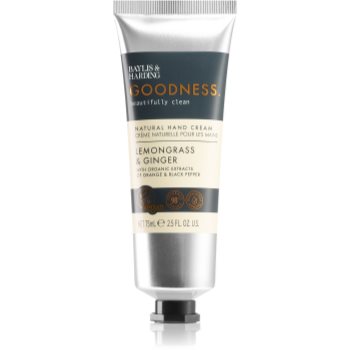 Baylis & Harding Goodness Lemongrass & Ginger cremă naturală de mâini