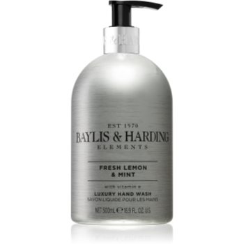Baylis & Harding Elements Fresh Lemon & Mint Săpun lichid pentru mâini Baylis & Harding