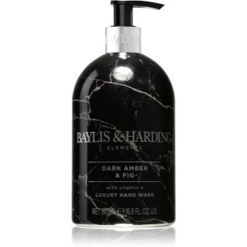 Baylis & Harding Elements Dark Amber & Fig Săpun lichid pentru mâini