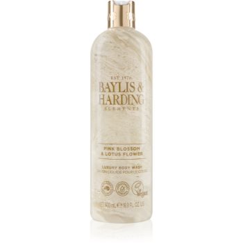 Baylis & Harding Elements Pink Blossom & Lotus Flower gel de duș de lux