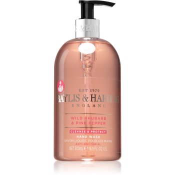 Baylis & Harding Wild Rhubarb & Pink Pepper Săpun lichid pentru mâini antibacterial